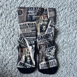 Harry Potter Dark Arts Slytherin Themed Socks